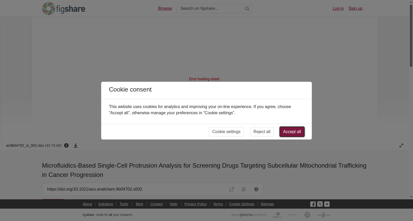 Microfluidics-Based Single-Cell Protrusion Analysis for Screening Drugs Targeting Subcellular Mitochondrial Trafficking in Cancer Progression 数据集图片