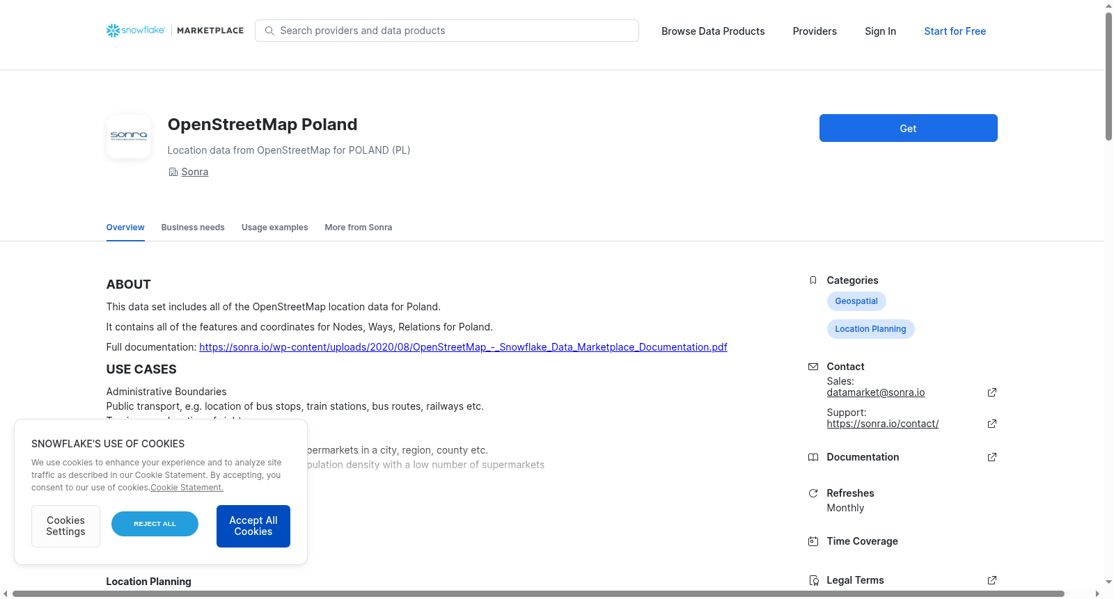 OpenStreetMap Poland 数据集图片