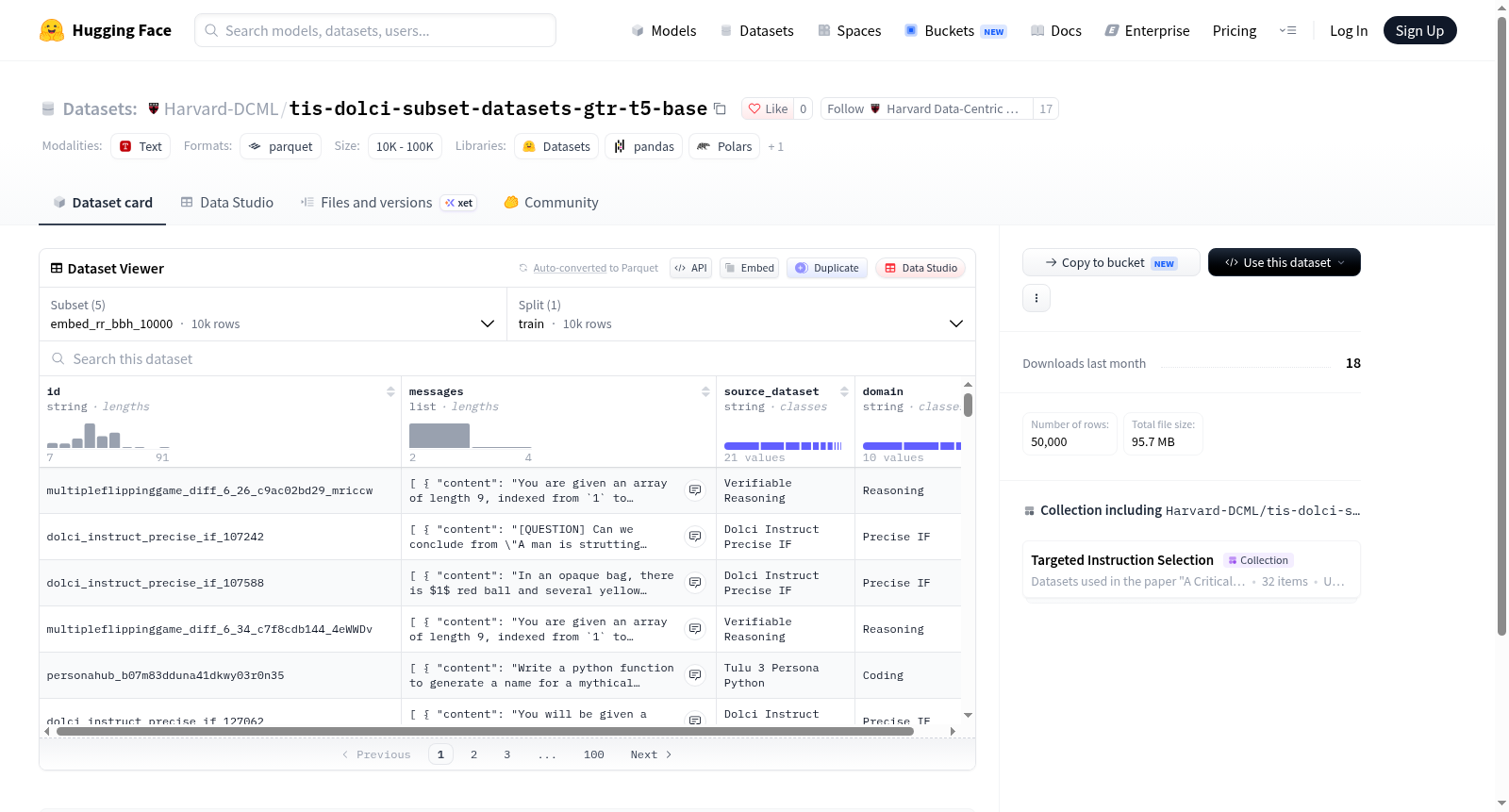 Harvard-DCML/tis-dolci-subset-datasets-gtr-t5-base 数据集图片