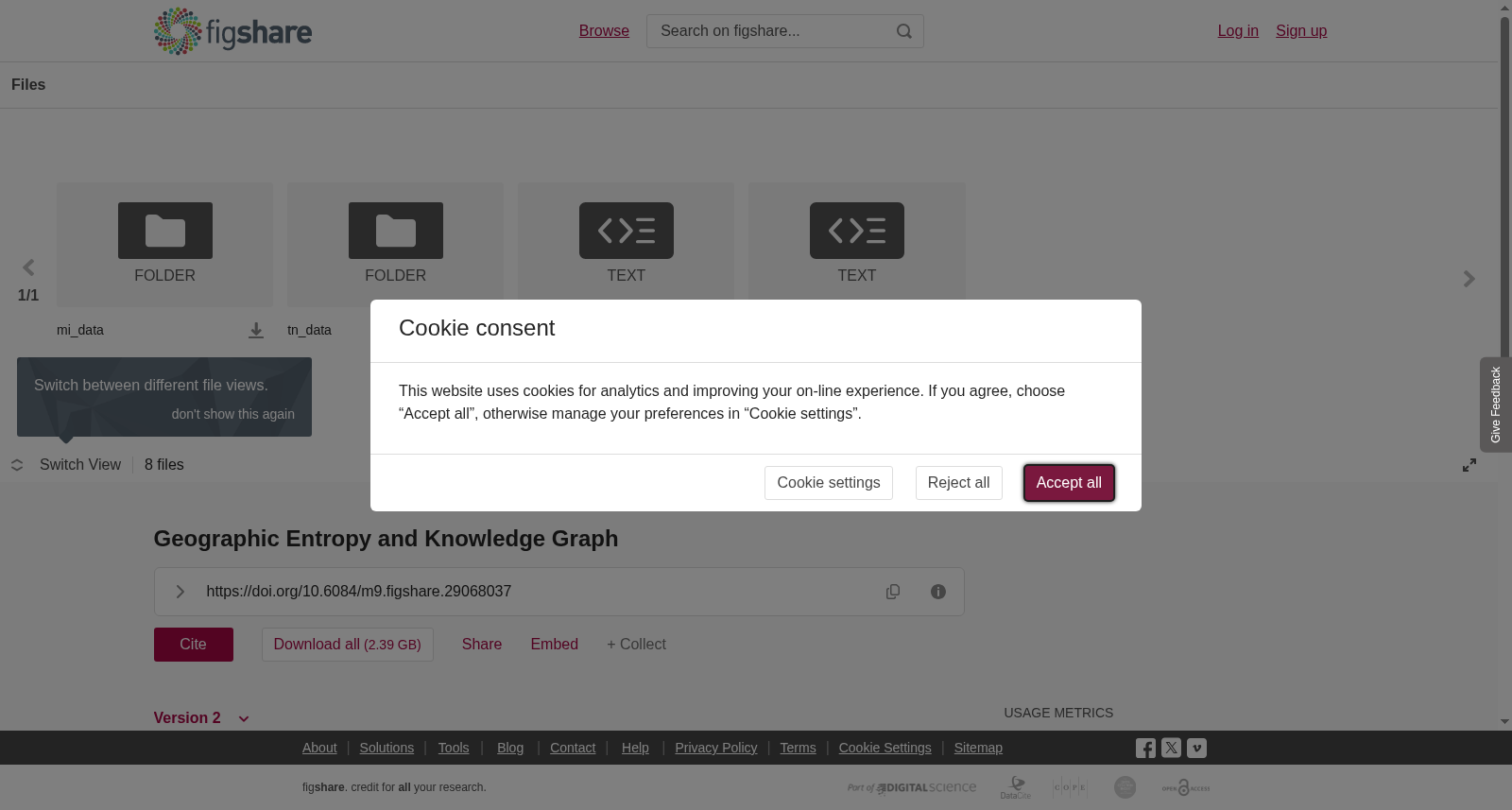 <b>Geographic Entropy and Knowledge Graph</b> 数据集图片