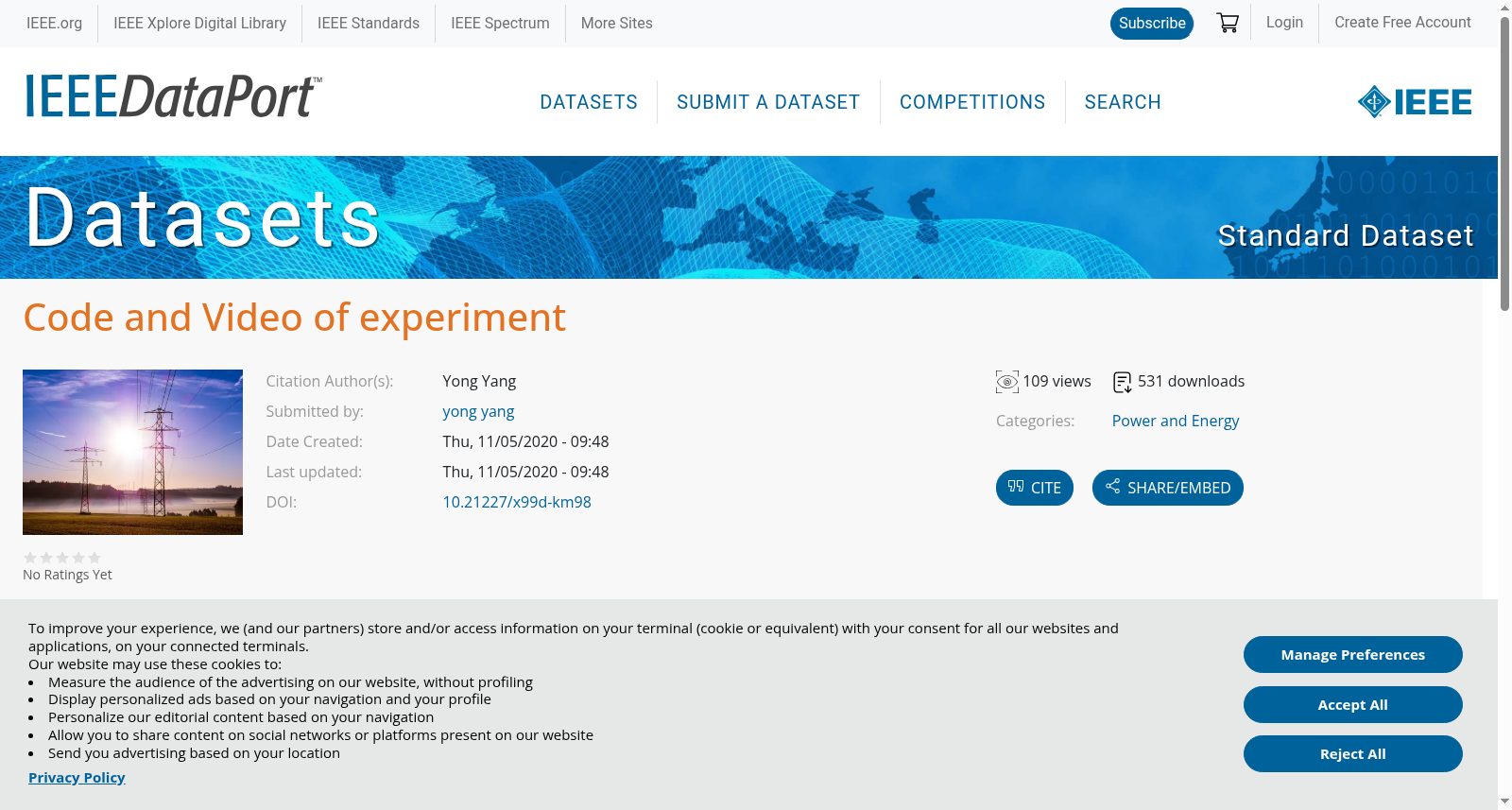 Code and Video of experiment 数据集图片