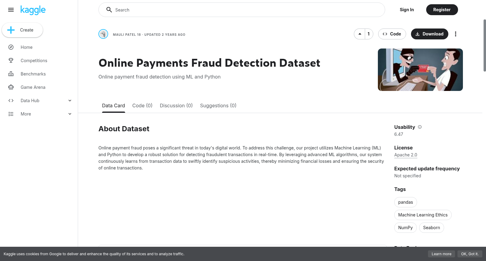Online Payments Fraud Detection Dataset 数据集图片