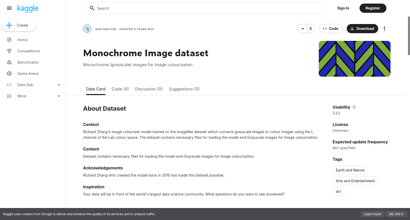 Monochrome Image dataset 数据集图片