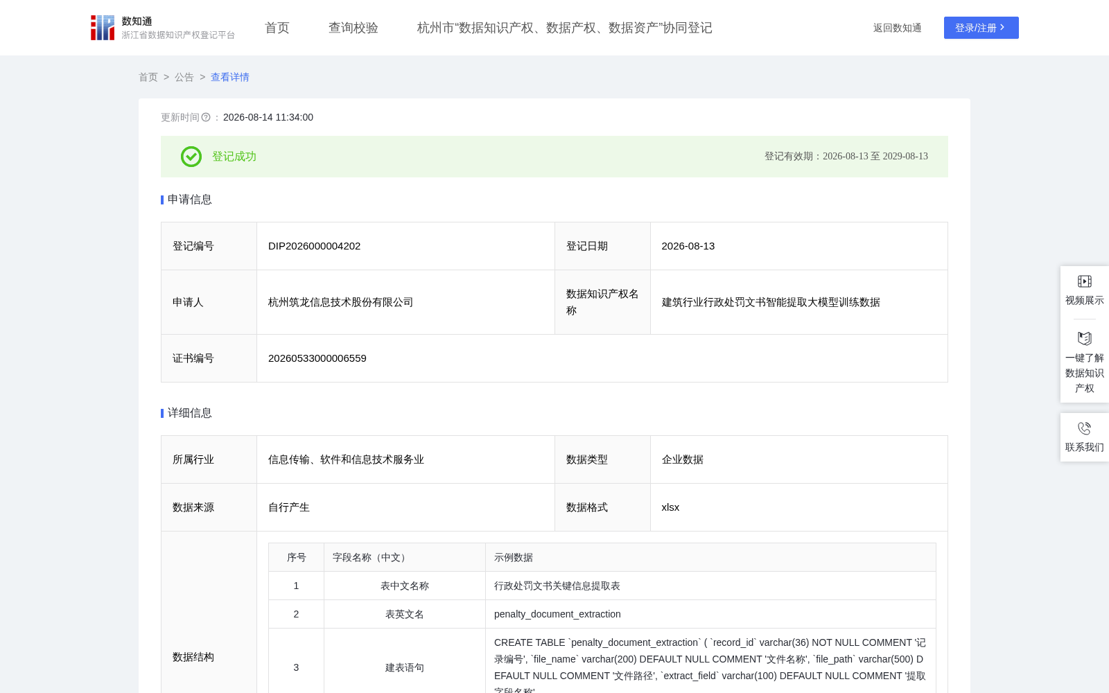 建筑行业行政处罚文书智能提取大模型训练数据 数据集图片