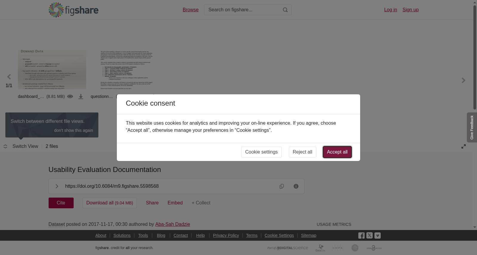 Usability Evaluation Documentation 数据集图片