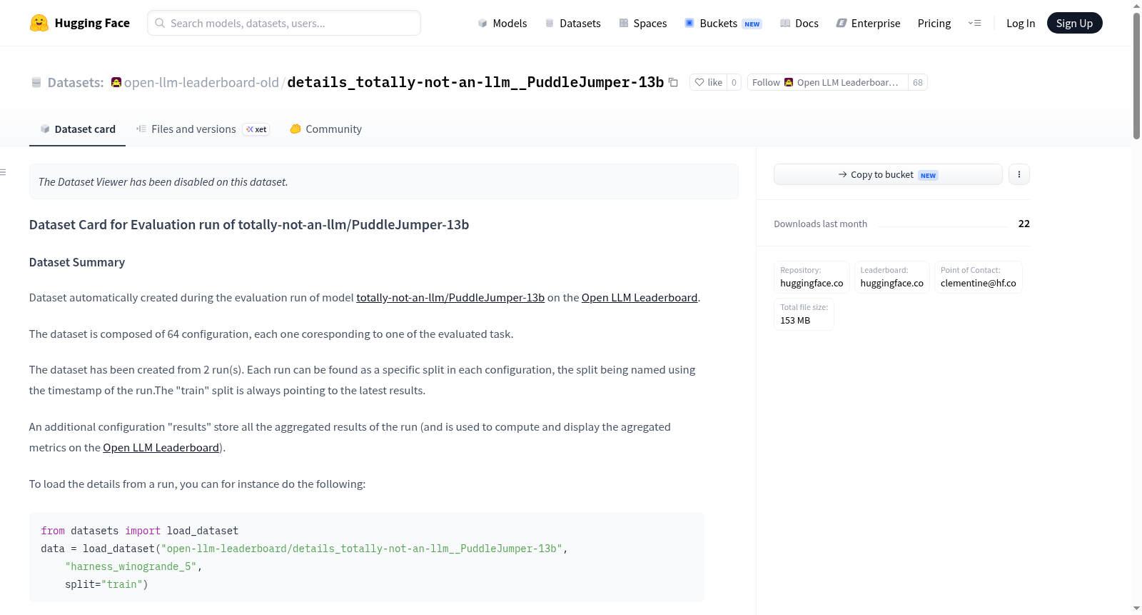 open-llm-leaderboard/details_totally-not-an-llm__PuddleJumper-13b 数据集图片