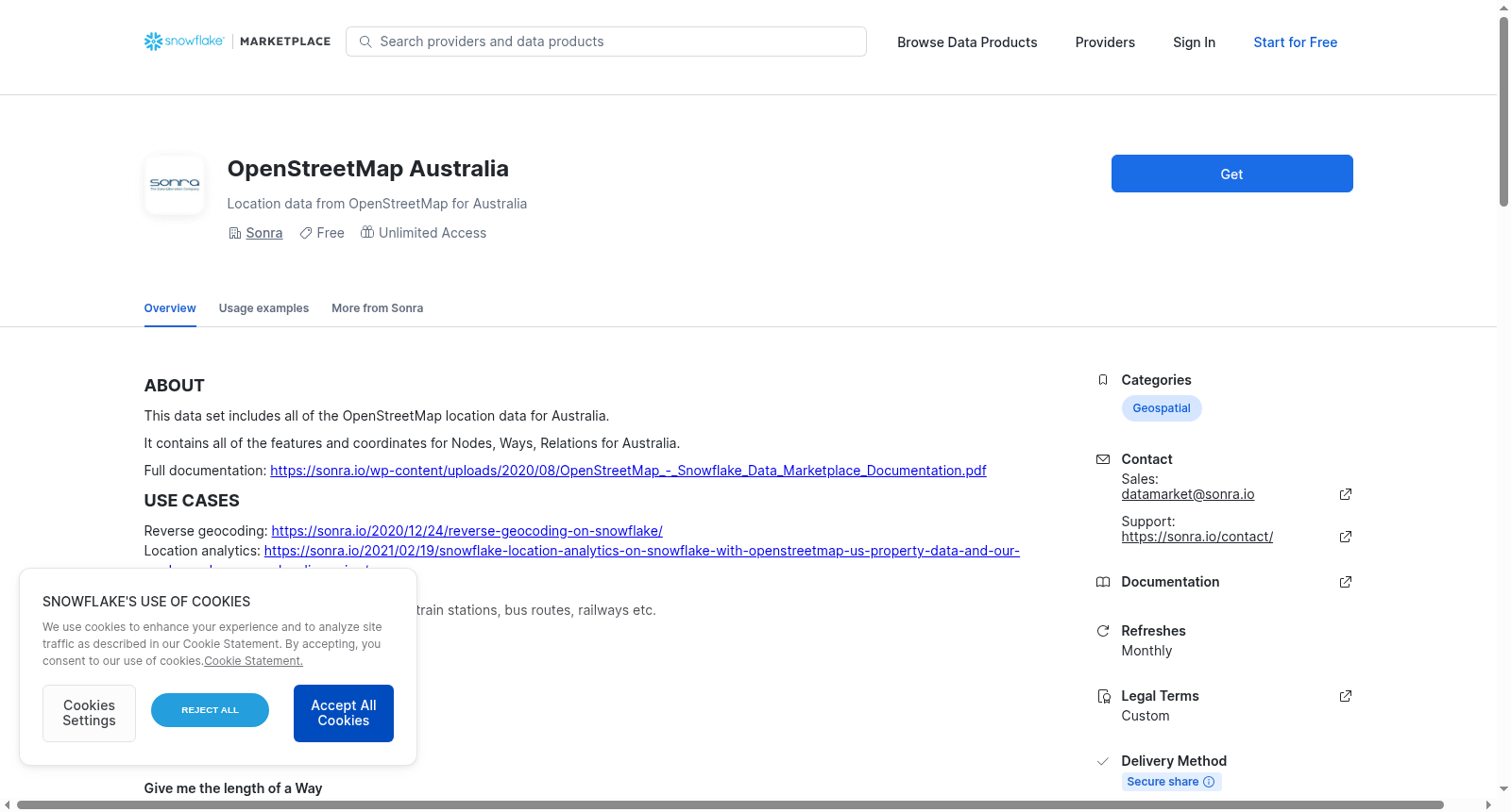 OpenStreetMap Australia 数据集图片