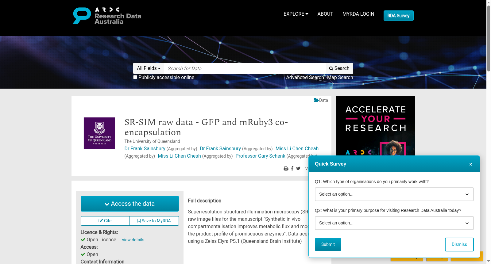 SR-SIM raw data - GFP and mRuby3 co-encapsulation 数据集图片
