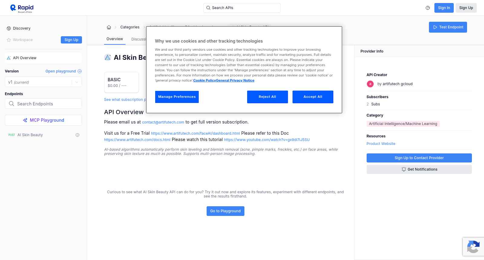 AI Skin Beauty API 数据集图片
