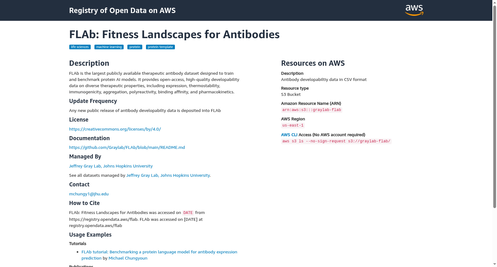 FLAb: Fitness Landscapes for Antibodies 数据集图片