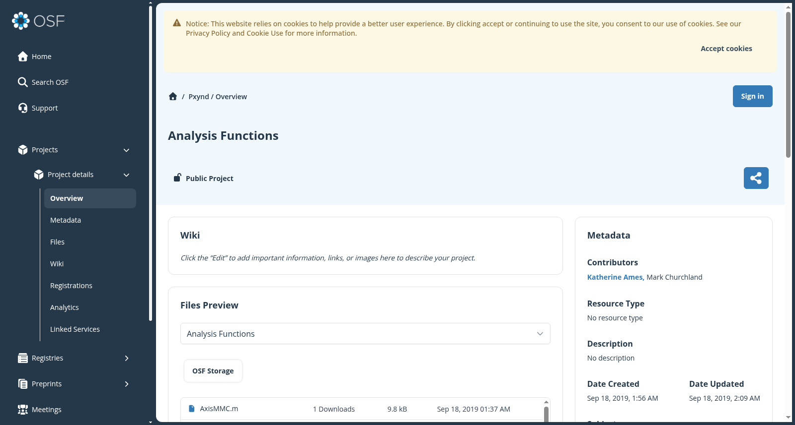 Analysis Functions 数据集图片