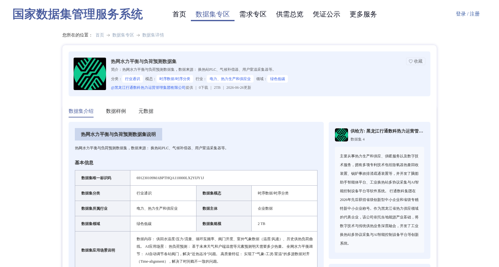 热网水力平衡与负荷预测数据集 数据集图片