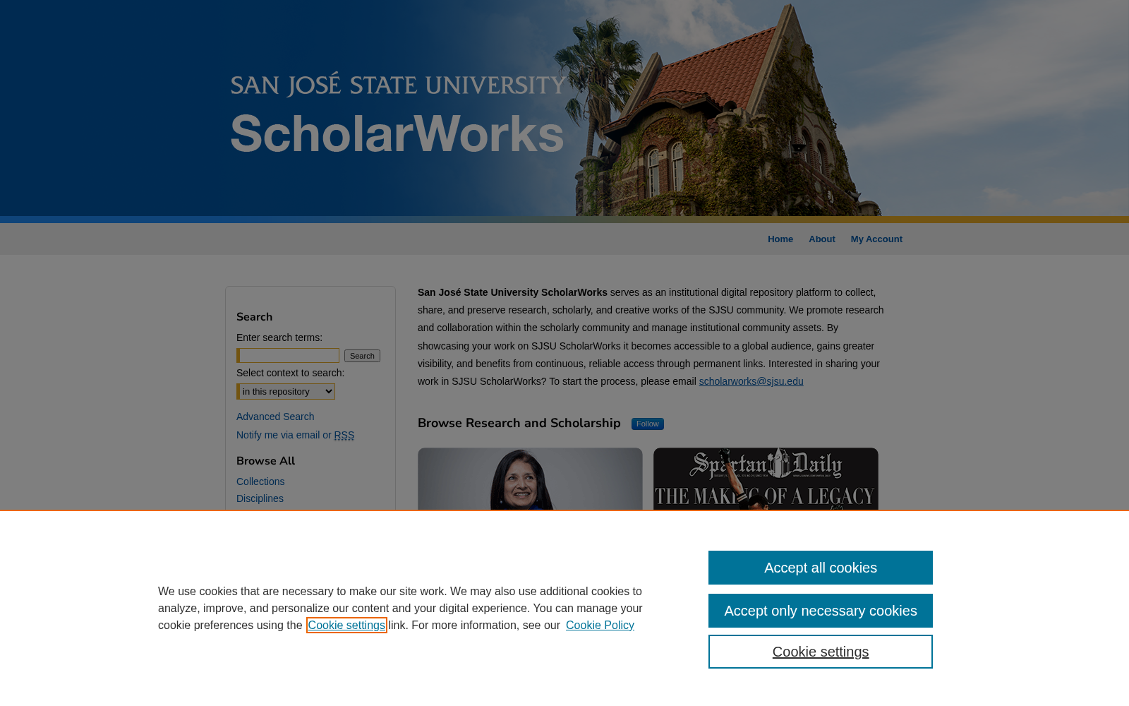 San José State University ScholarWorks 数据集图片