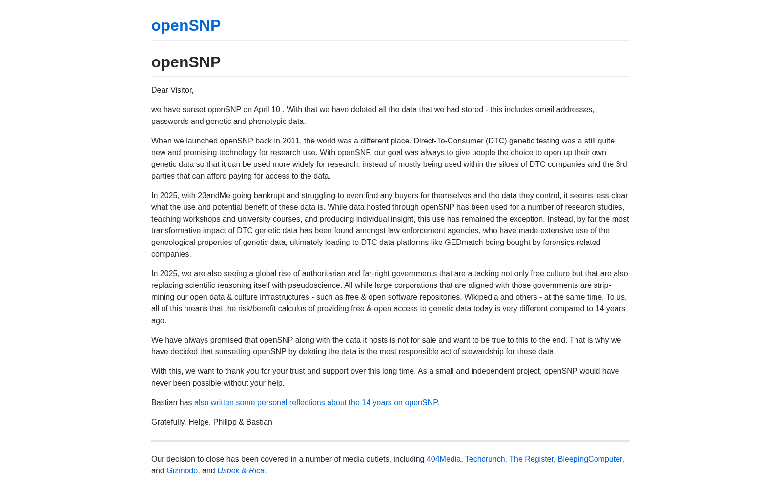 openSNP 数据集图片