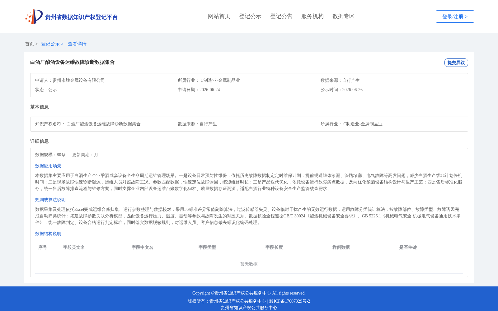 白酒厂酿酒设备运维故障诊断数据集合 数据集图片