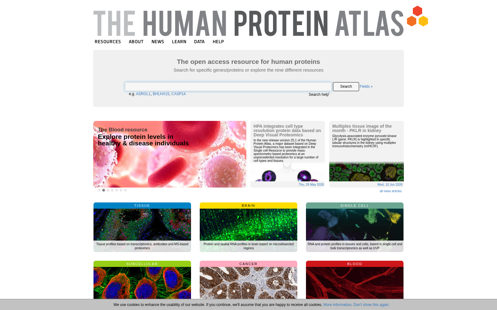 The Human Protein Atlas 数据集图片