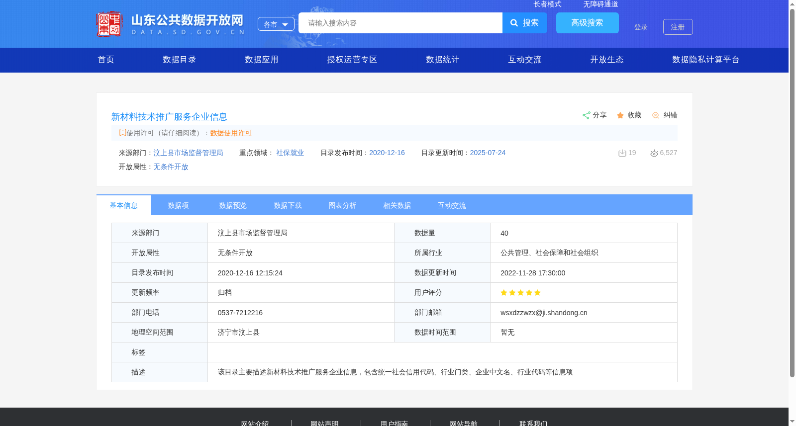 新材料技术推广服务企业信息 数据集图片