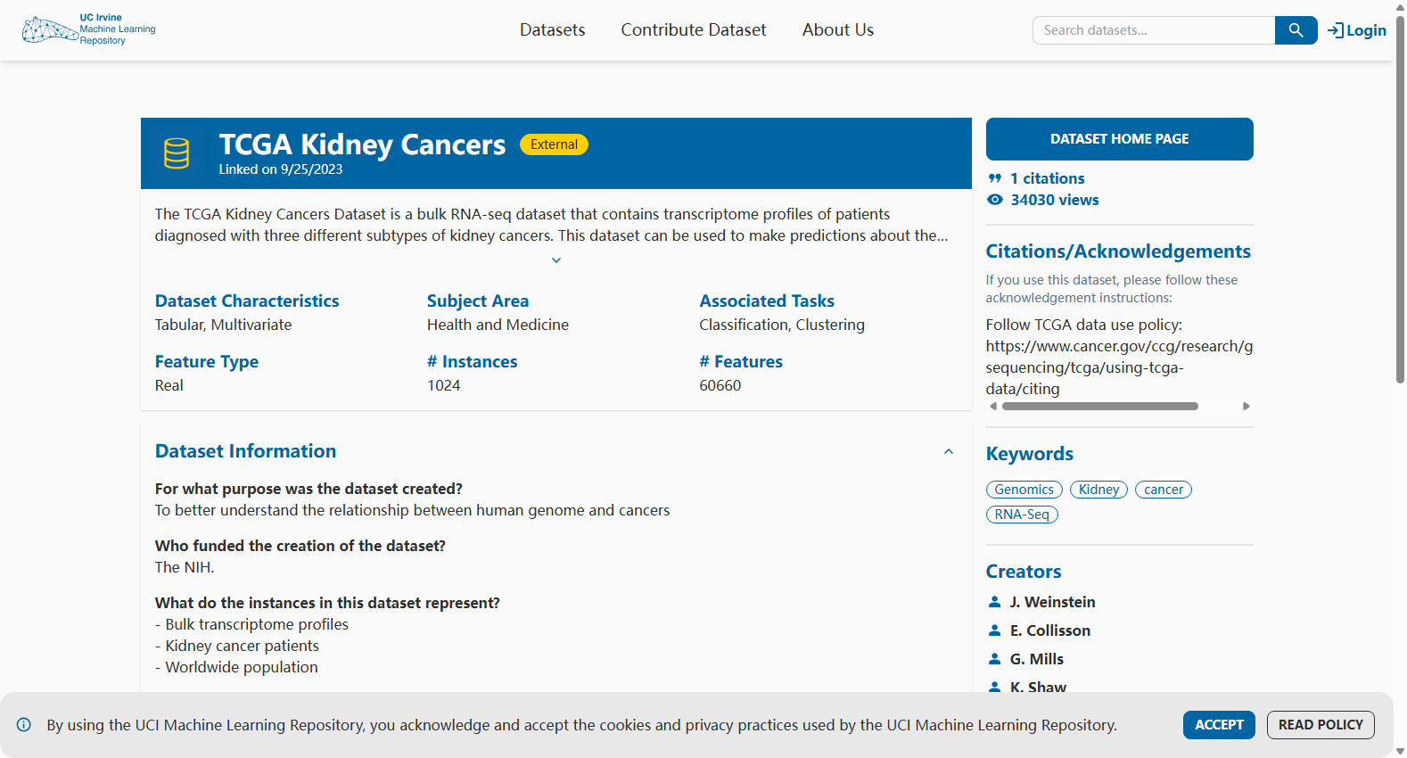 TCGA Kidney Cancers
