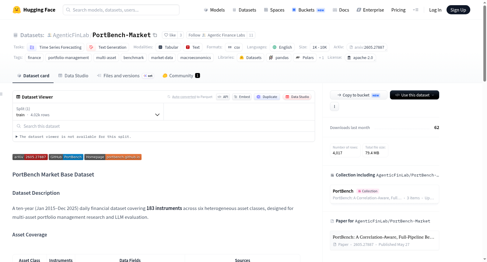 AgenticFinLab/PortBench-Market 数据集图片