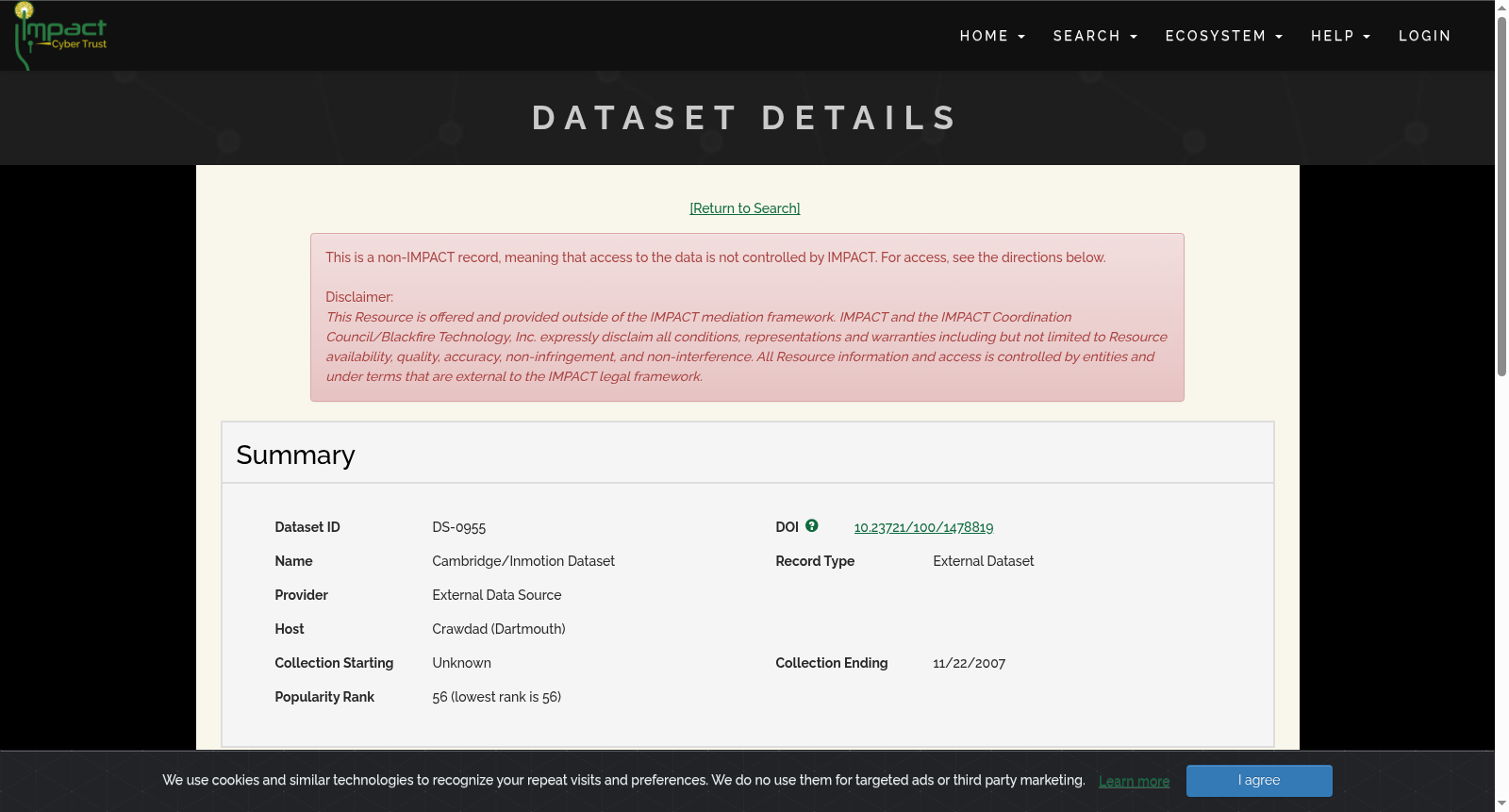 Cambridge/Inmotion Dataset 数据集图片