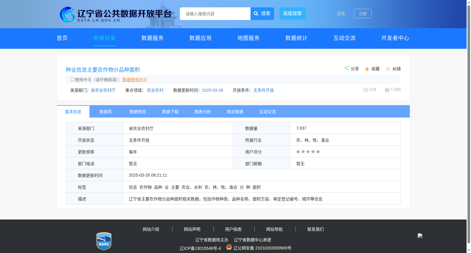 种业信息主要农作物分品种面积 数据集图片