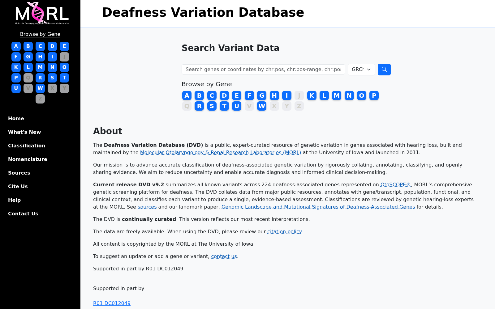 Deafness Variation Database 数据集图片