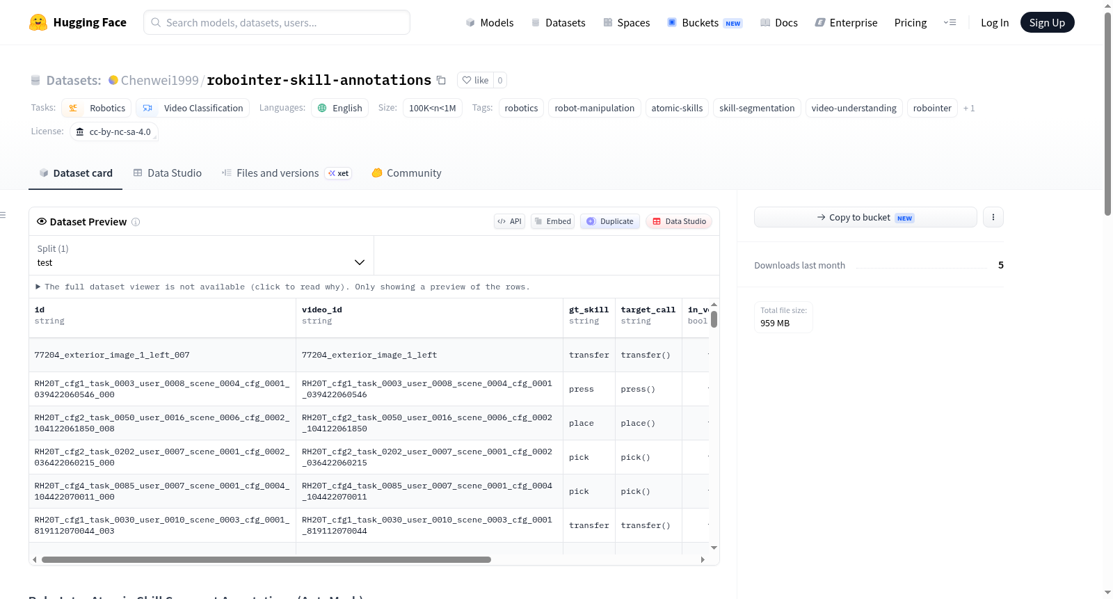 robointer-skill-annotations 数据集图片