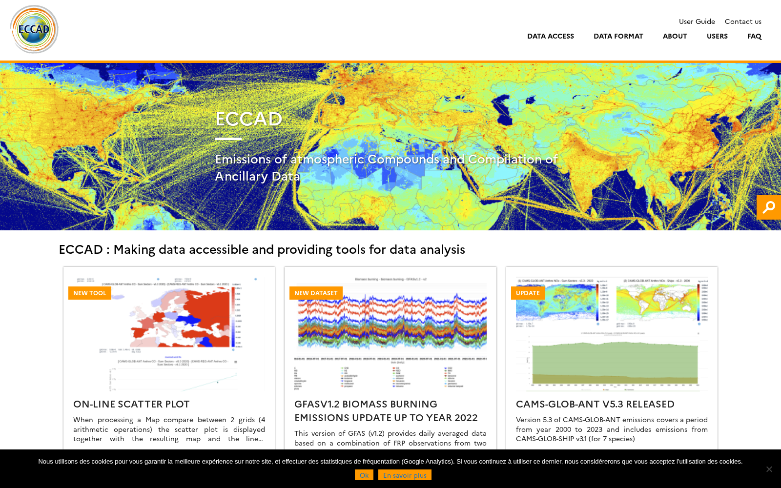 Emissions of atmospheric Compounds and Compilation of Ancillary Data 数据集图片