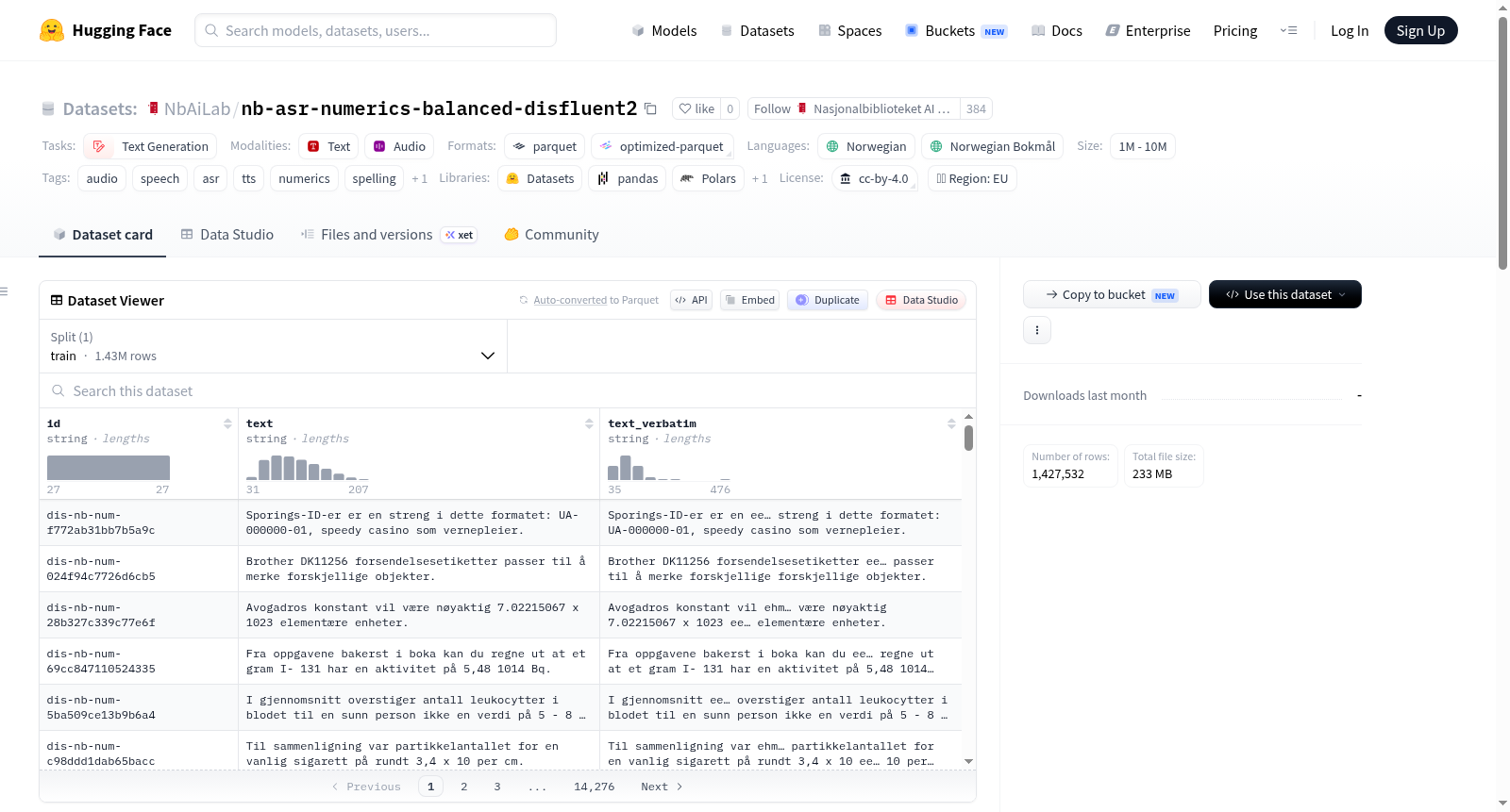 NbAiLab/nb-asr-numerics-balanced-disfluent2 数据集图片