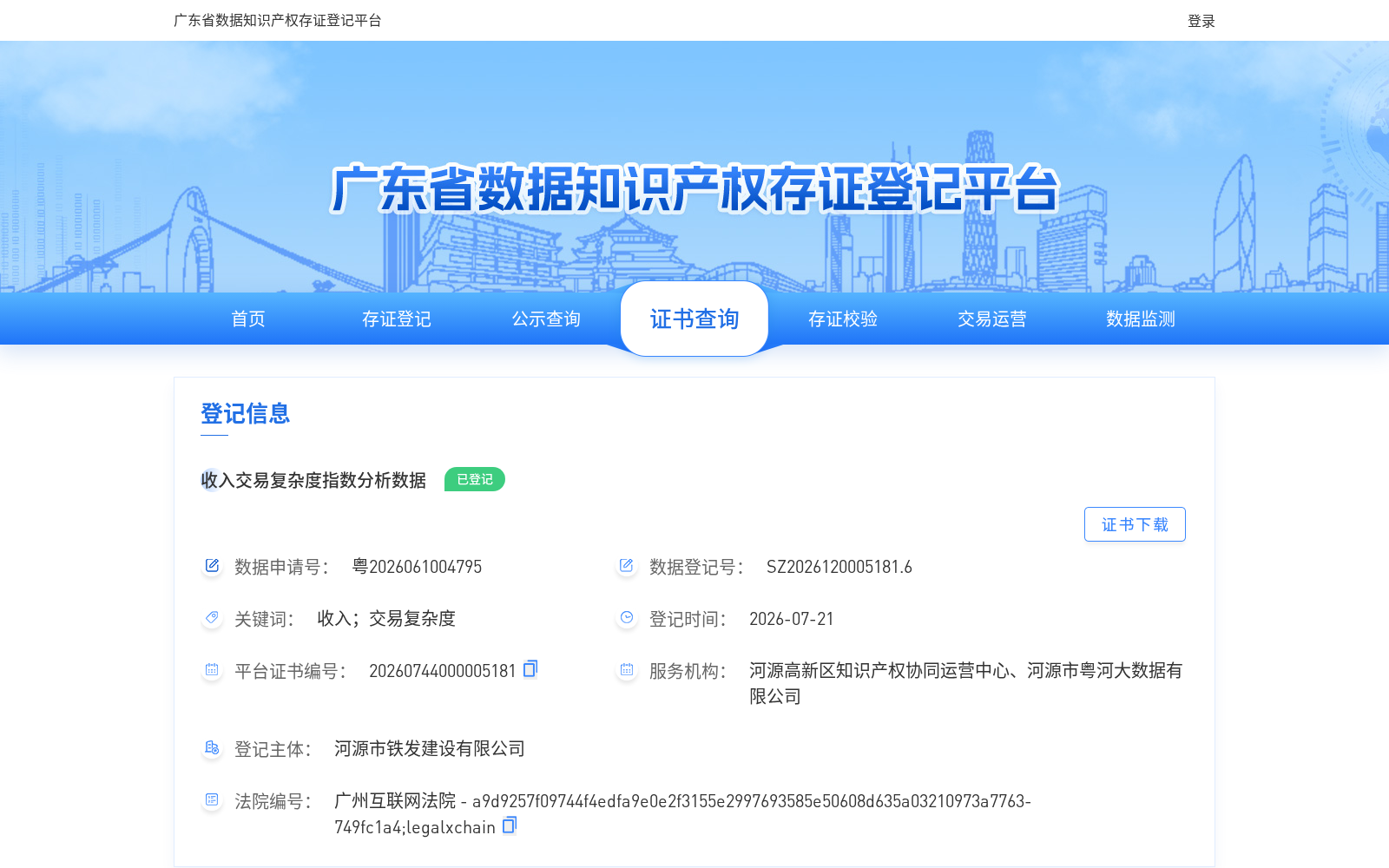 收入交易复杂度指数分析数据 数据集图片
