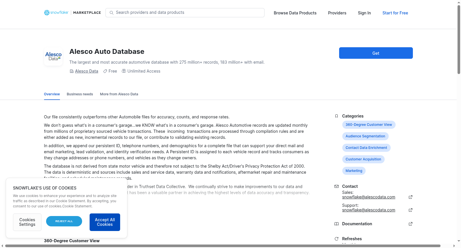 Alesco Auto Database 数据集图片