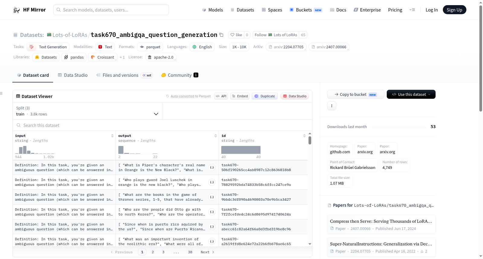 Lots-of-LoRAs/task670_ambigqa_question_generation 数据集图片