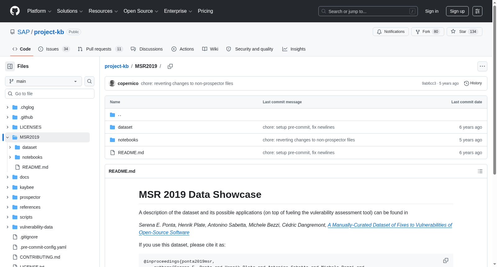 A Manually-Curated Dataset of Fixes to Vulnerabilities of Open-Source Software 数据集图片