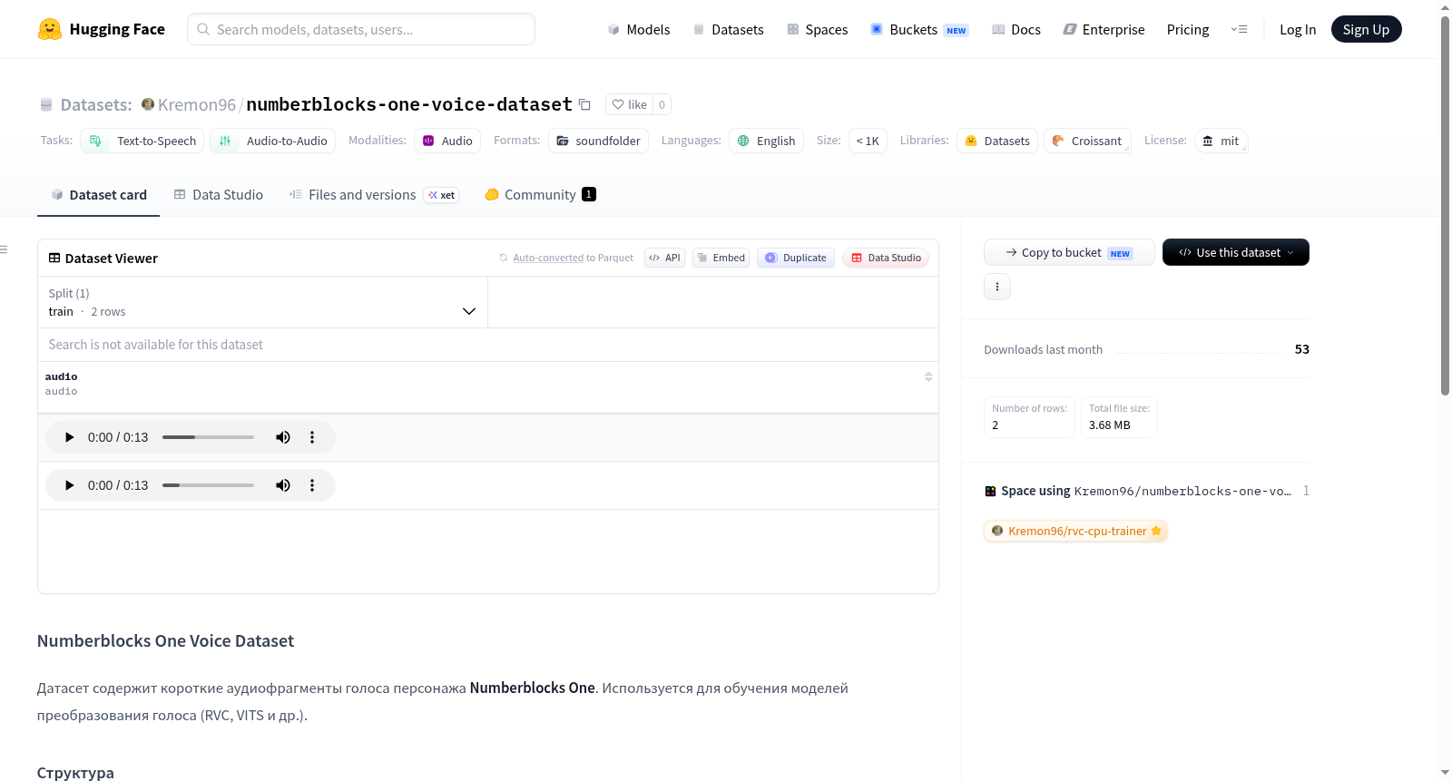 numberblocks-one-voice-dataset 数据集图片