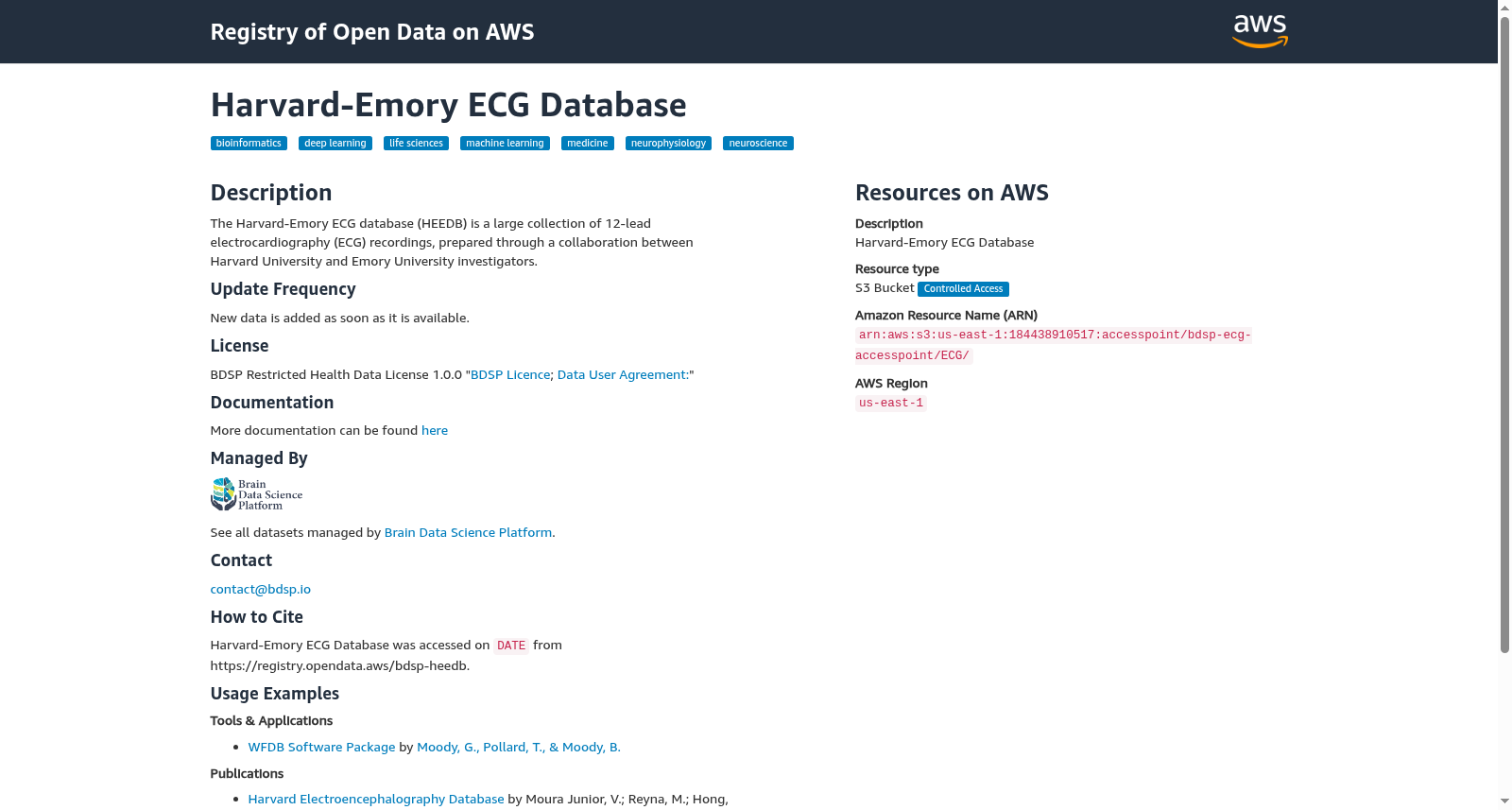 Harvard-Emory ECG Database 数据集图片