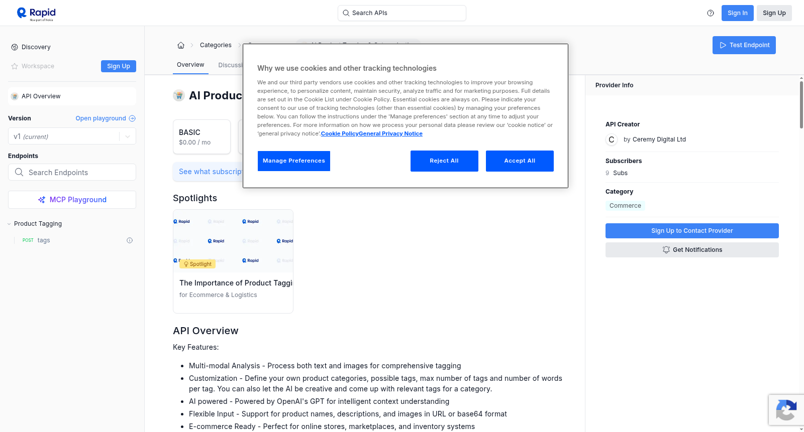 AI Product Tagging & Categorization 数据集图片