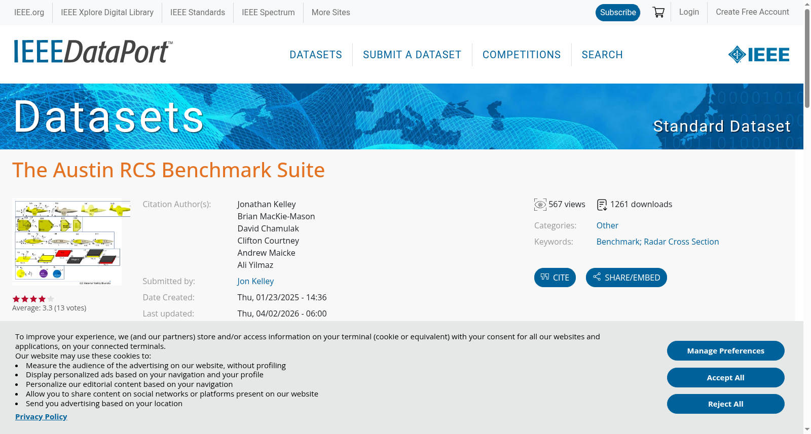 Austin RCS Benchmark Suite 数据集图片