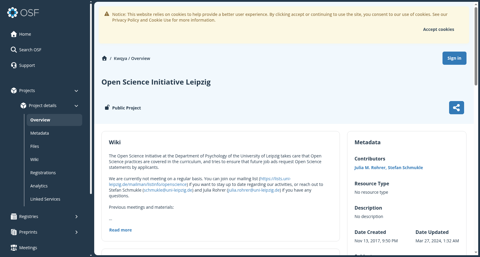 Open Science Initiative Leipzig 数据集图片