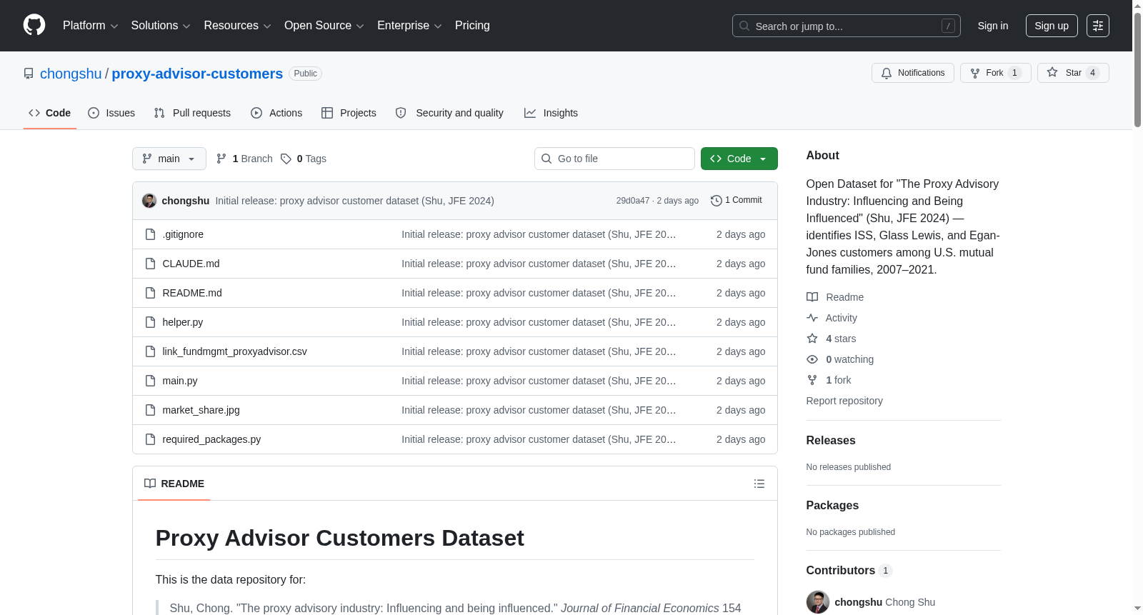 Proxy Advisor Customers Dataset 数据集图片