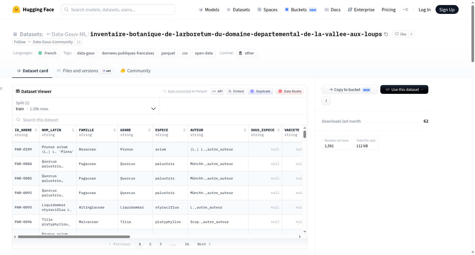 Data-Gouv-FR/inventaire-botanique-de-larboretum-du-domaine-departemental-de-la-vallee-aux-loups 数据集图片