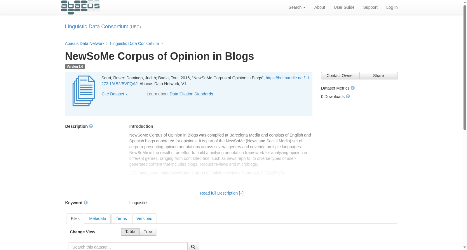 NewSoMe Corpus of Opinion in Blogs 数据集图片