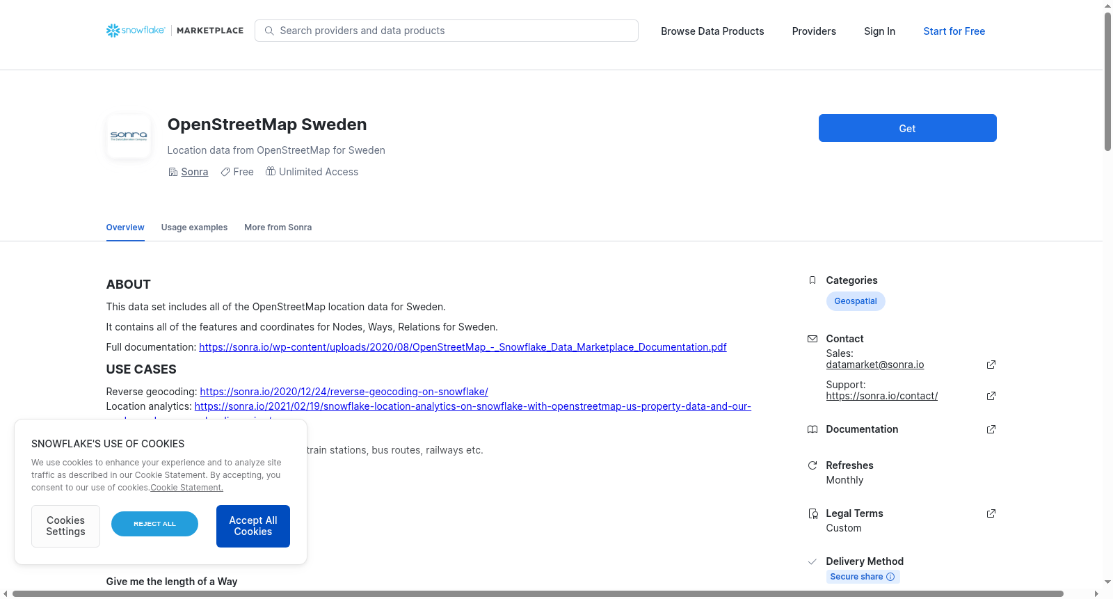 OpenStreetMap Sweden 数据集图片