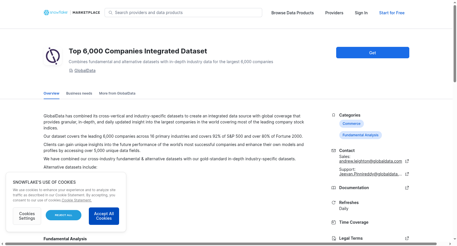 Top 6,000 Companies Integrated Dataset 数据集图片