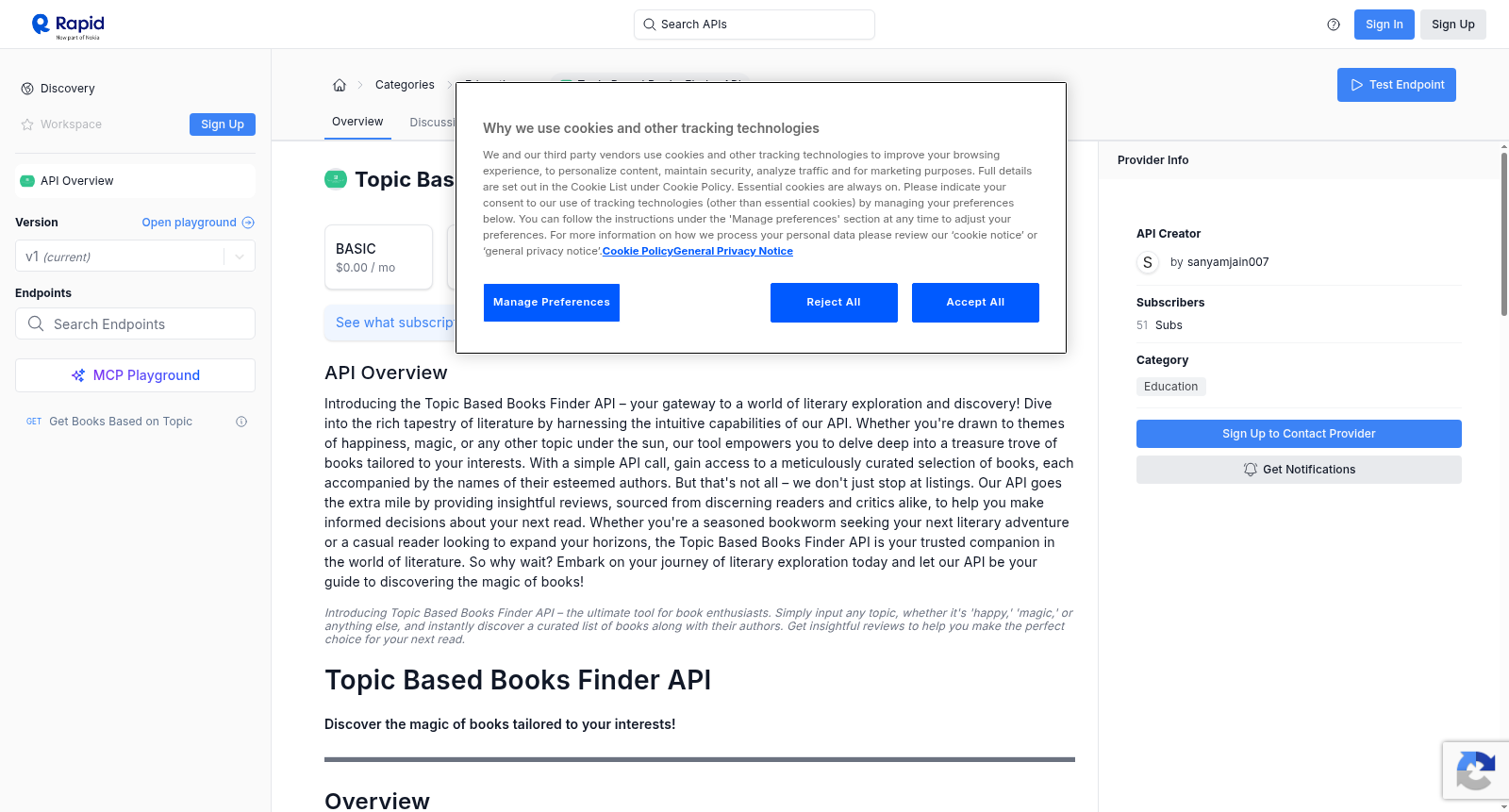 Topic Based Books Finder API 数据集图片