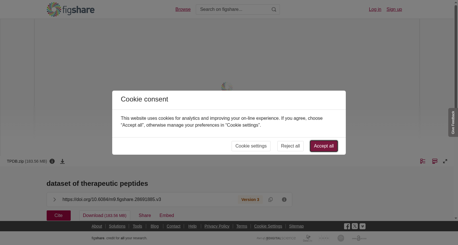 <b>dataset of therapeutic peptides</b> 数据集图片