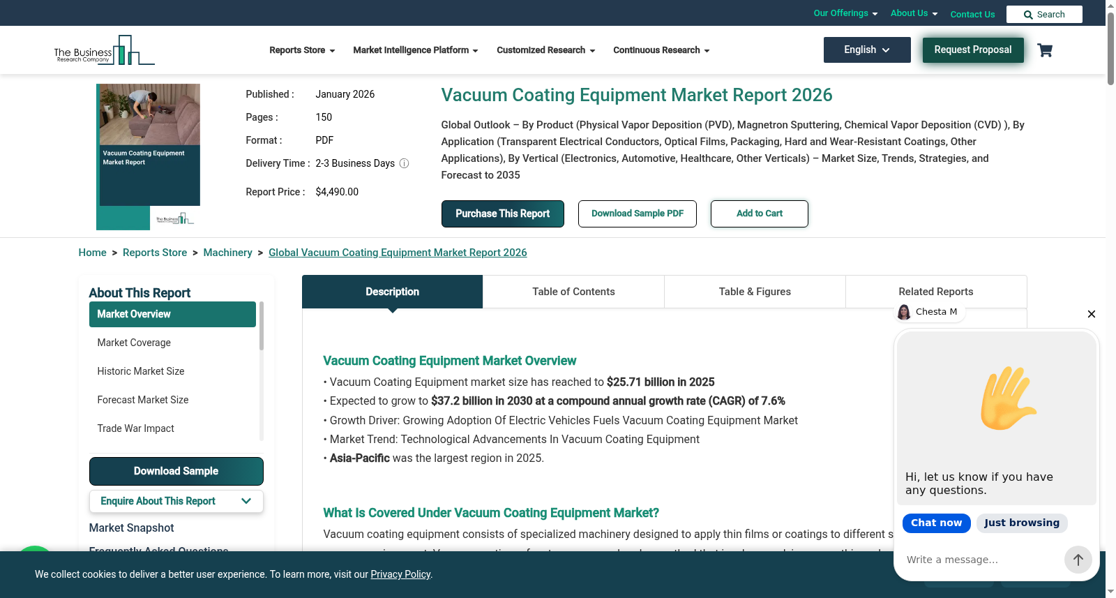 Vacuum Coating Equipment Global Market Report 2024 数据集图片