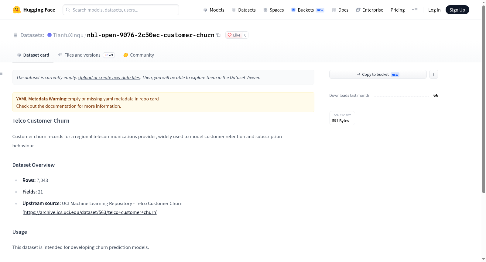 nbl-open-9076-2c50ec-customer-churn 数据集图片