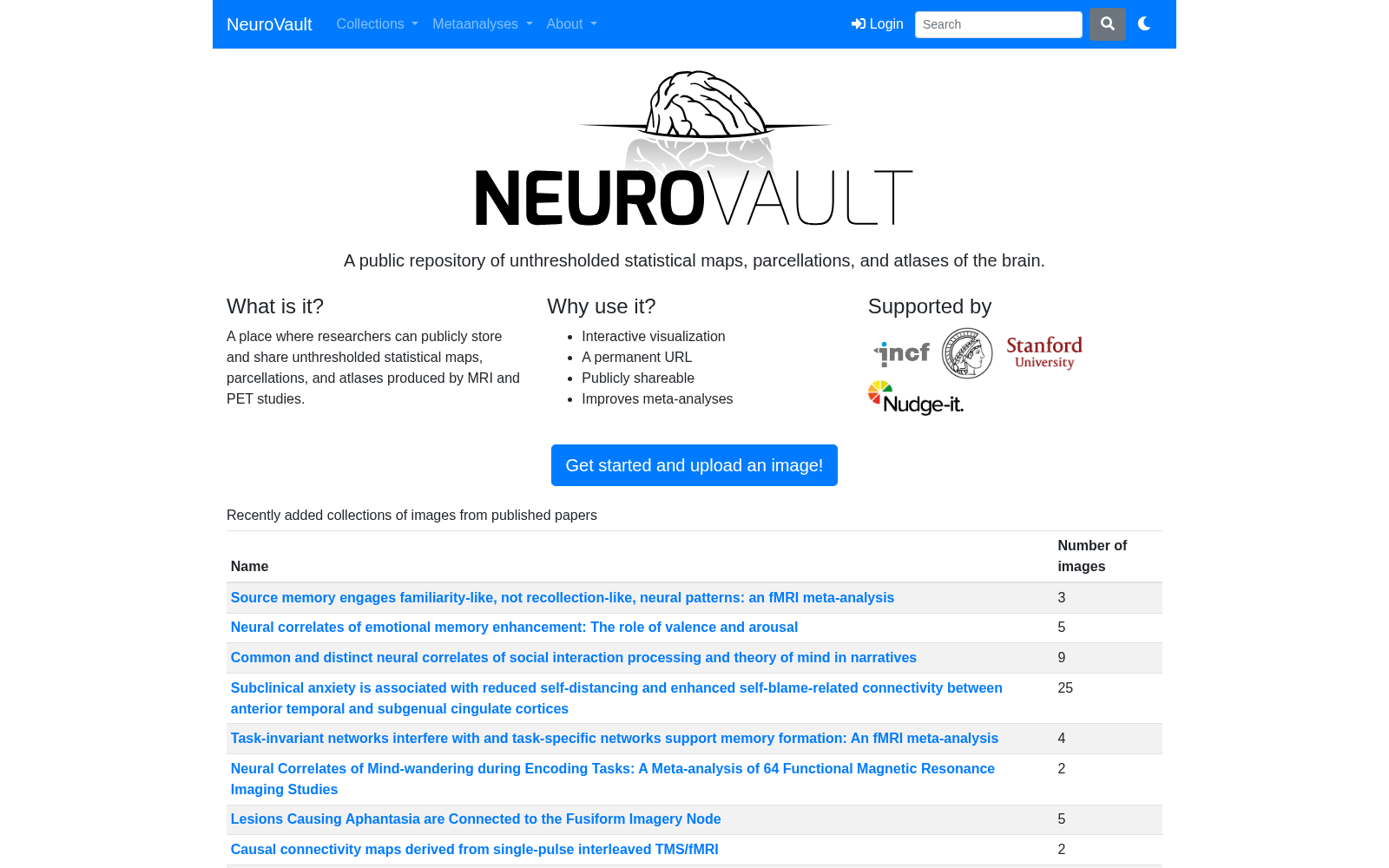 NeuroVault 数据集图片