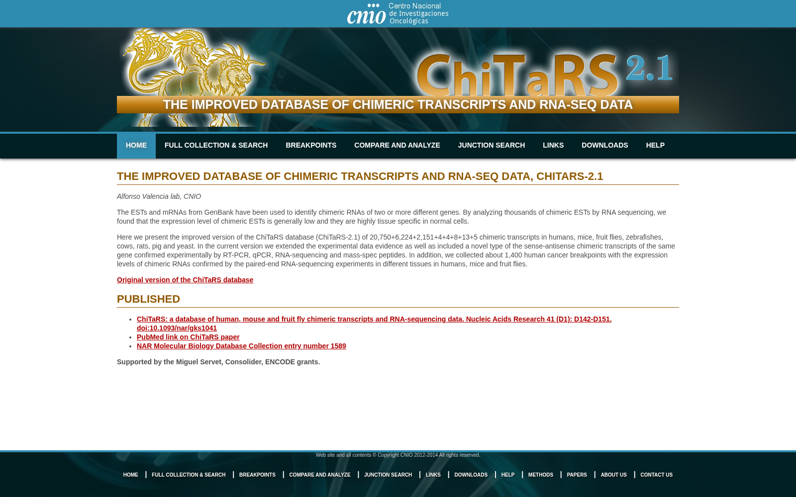 The Improved Database Of Chimeric Transcripts and RNA-Seq Data 数据集图片