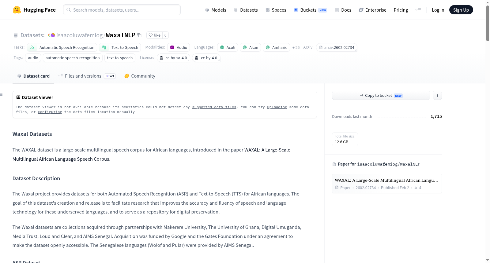 WaxalNLP 数据集图片